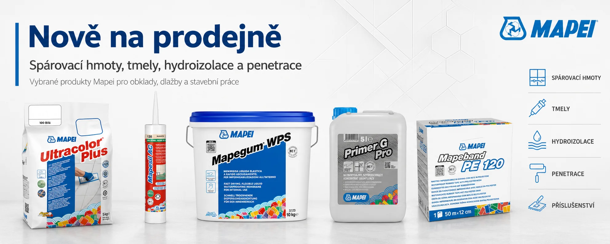 Mapei produkty